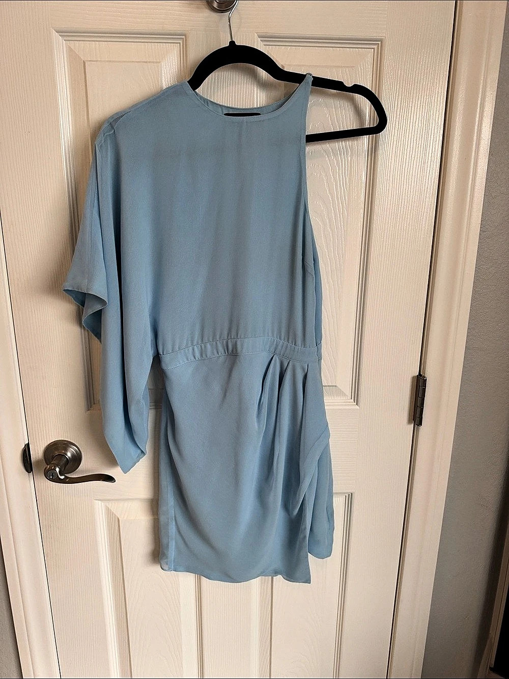 Michael Costello x Revolve Sunny Mini Dress Blue XS